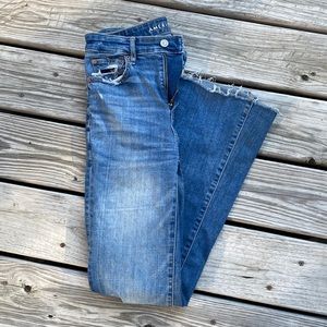 American Eagle Flare Jeans Size 2, High Rise